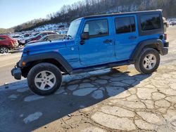 Salvage cars for sale at Hurricane, WV auction: 2015 Jeep Wrangler Unlimited Sport