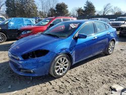 Vehiculos salvage en venta de Copart Madisonville, TN: 2013 Dodge Dart Limited