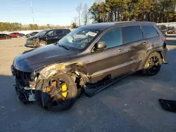 Jeep salvage cars for sale: 2018 Jeep Grand Cherokee Trackhawk