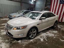 Salvage cars for sale at West Mifflin, PA auction: 2012 Ford Taurus SHO