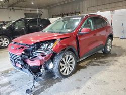 Salvage cars for sale at Candia, NH auction: 2022 Ford Escape Titanium