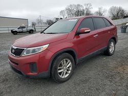 Salvage cars for sale at Gastonia, NC auction: 2014 KIA Sorento LX