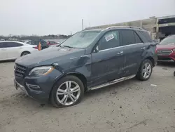 Mercedes-Benz m-Class salvage cars for sale: 2014 Mercedes-Benz ML 350 4matic