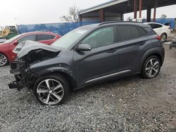 Salvage cars for sale at Riverview, FL auction: 2018 Hyundai Kona Limited