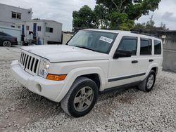 Jeep Commander salvage cars for sale: 2006 Jeep Commander