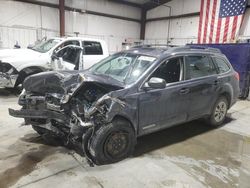 Salvage cars for sale at Billings, MT auction: 2010 Subaru Outback 2.5I