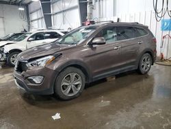 Salvage cars for sale at Ham Lake, MN auction: 2014 Hyundai Santa FE GLS