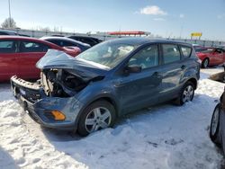 Salvage cars for sale at Cahokia Heights, IL auction: 2018 Ford Escape S