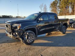 Salvage cars for sale at Dunn, NC auction: 2021 GMC Sierra K1500 AT4