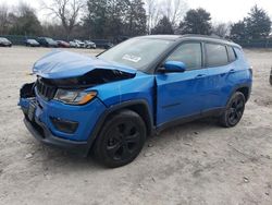 Jeep Compass salvage cars for sale: 2018 Jeep Compass Latitude