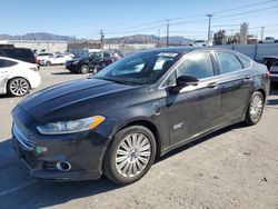 Salvage cars for sale from Copart Sun Valley, CA: 2013 Ford Fusion Titanium Phev