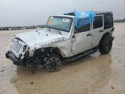 Salvage cars for sale at San Antonio, TX auction: 2012 Jeep Wrangler Unlimited Sport