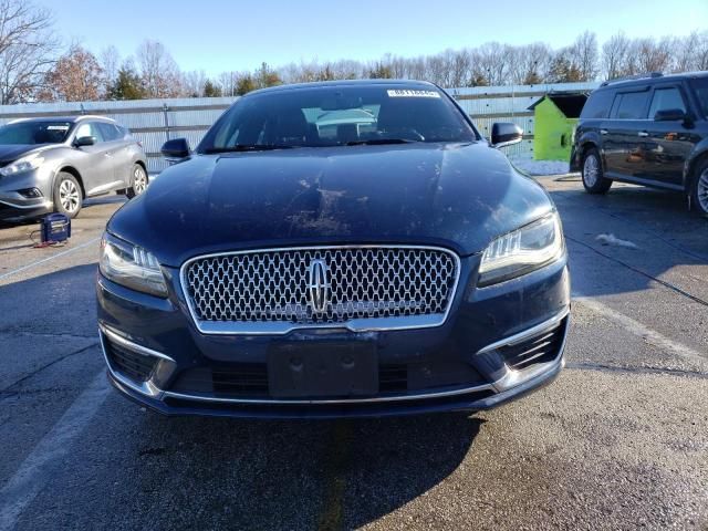 2017 Lincoln MKZ Hybrid Premiere