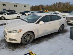 Salvage Cars with No Bids Yet For Sale at auction: 2015 Ford Fusion Titanium