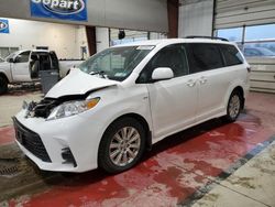 Toyota Sienna le salvage cars for sale: 2019 Toyota Sienna LE