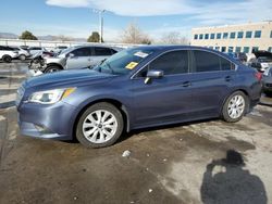 Subaru Legacy salvage cars for sale: 2016 Subaru Legacy 2.5I Premium