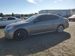 Salvage cars for sale from Copart Vallejo, CA: 2009 Infiniti M35 Base