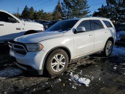 Salvage cars for sale at Denver, CO auction: 2013 Dodge Durango SXT