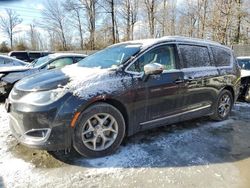 Salvage cars for sale at Waldorf, MD auction: 2018 Chrysler Pacifica Limited