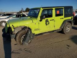 4 X 4 a la venta en subasta: 2017 Jeep Wrangler Unlimited Sport