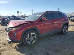 Salvage cars for sale at Chicago Heights, IL auction: 2024 Hyundai Tucson Limited