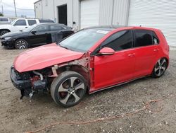 Volkswagen gti salvage cars for sale: 2015 Volkswagen GTI