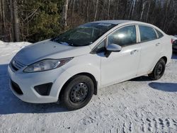 Salvage cars for sale at Cookstown, ON auction: 2011 Ford Fiesta S