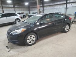 Salvage cars for sale at Des Moines, IA auction: 2015 KIA Forte LX