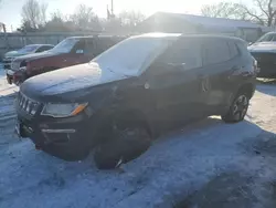 Salvage cars for sale from Copart Wichita, KS: 2018 Jeep Compass Trailhawk