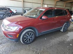 Volkswagen salvage cars for sale: 2021 Volkswagen Tiguan SE