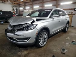 Salvage cars for sale at Pekin, IL auction: 2016 Lincoln MKX Reserve