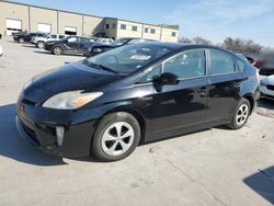 Salvage cars for sale from Copart Wilmer, TX: 2012 Toyota Prius