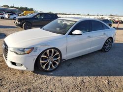 Salvage cars for sale from Copart Harleyville, SC: 2013 Audi A6 Premium Plus