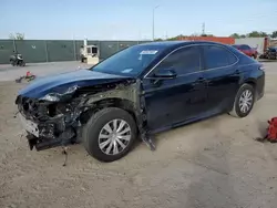 Salvage cars for sale at Homestead, FL auction: 2018 Toyota Camry LE