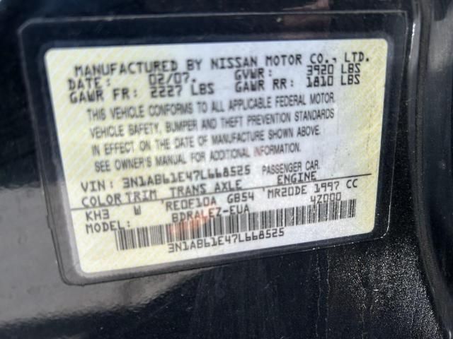 2007 Nissan Sentra 2.0