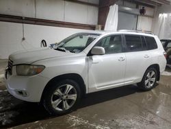 Vehiculos salvage en venta de Copart Leroy, NY: 2008 Toyota Highlander Sport