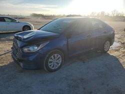 Salvage cars for sale at Houston, TX auction: 2021 Hyundai Accent SE