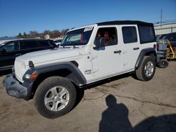 SUV salvage a la venta en subasta: 2018 Jeep Wrangler Unlimited Sport