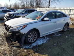 Hyundai salvage cars for sale: 2017 Hyundai Sonata Sport