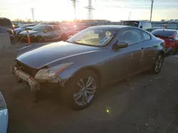 Salvage cars for sale at Elgin, IL auction: 2009 Infiniti G37