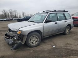 Subaru salvage cars for sale: 2002 Subaru Forester L