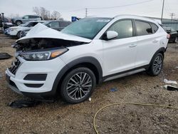 Salvage cars for sale at Chicago Heights, IL auction: 2019 Hyundai Tucson Limited