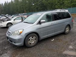 Salvage cars for sale from Copart Graham, WA: 2005 Honda Odyssey EX