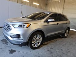 Salvage cars for sale at Orlando, FL auction: 2022 Ford Edge Titanium