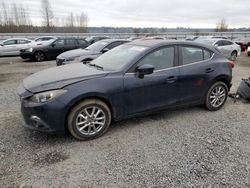 Salvage cars for sale from Copart Arlington, WA: 2015 Mazda 3 Grand Touring