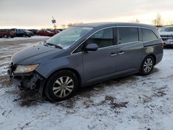 Salvage cars for sale at Davison, MI auction: 2014 Honda Odyssey EX