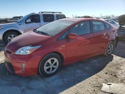 Salvage cars for sale at Indianapolis, IN auction: 2013 Toyota Prius