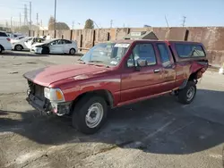 Salvage cars for sale at Wilmington, CA auction: 1990 Toyota Pickup 1/2 TON Extra Long Wheelbase DLX