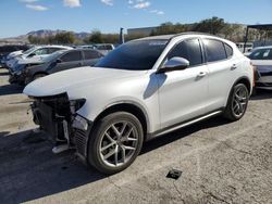 Salvage cars for sale at Las Vegas, NV auction: 2018 Alfa Romeo Stelvio TI Sport