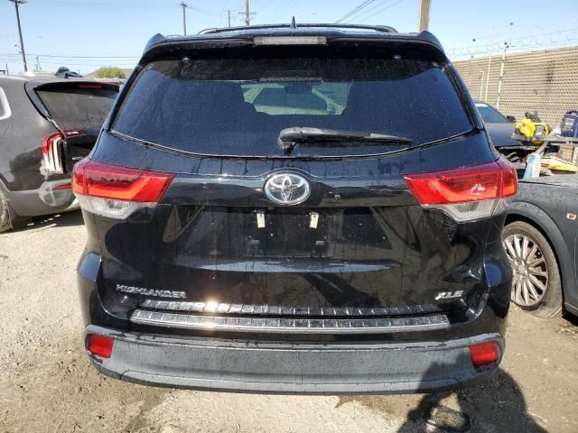 2019 Toyota Highlander SE